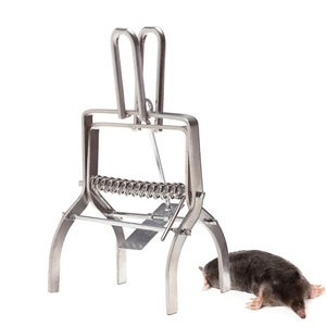 Trampa para Topos de Metal Galvanizado, Tipo Tijera, para Jardín y Granja - Product Image 1