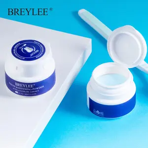BREYLEE — poudre blanchissante pour les dents, dentifrice avec des perles organiques, sans peroxyde, produit pour le blanchiment des dents