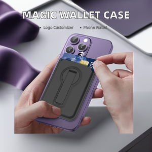 Aimant rotatif à 60 degrés <span class=keywords><strong>Airtag</strong></span> portefeuille support de téléphone porte-carte magnétique aimant portefeuille pour <span class=keywords><strong>iphone</strong></span> 13 14 15 16 pour Samsung - Product Image 3