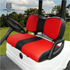 Yamaha G29 Golf Cart <b>Leather</b> Seat <b>Cushion</b> with Backrest; Color Texture Selectable-Direct Source Manufacturer Product - Product Image 3