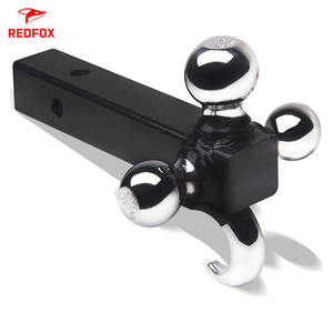 Support de <span class=keywords><strong>boule</strong></span> d'attelage simple de remorque à 3 positions de haute qualité avec crochet <span class=keywords><strong>Triple</strong></span> support de récepteur d'attelage de remorque à 3 billes - Product Image 6