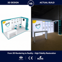 Boîte à lumière DETIAN SEG, stand d'exposition modulaire rétroéclairé par LED, respectueux de l'environnement, vente en gros directe d'usine