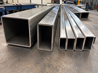 Tube carré et rectangulaire en acier inoxydable Zhuo Ye 304 316 pour l'ingénierie de construction