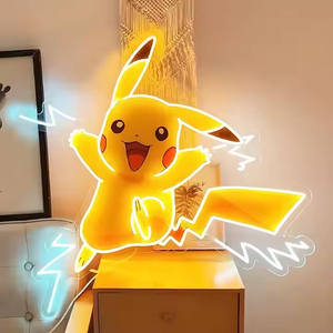 Bán chạy nhất tùy chỉnh Túi quái vật phim hoạt hình hoạt hình Led Neon Ánh sáng nhựa acrylic đèn cơ thể - Product Image 5
