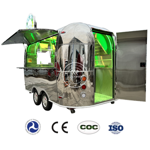 Remorque alimentaire en acier inoxydable 2025 entièrement équipée, restaurant mobile, cuisine mobile, camions de restauration rapide à vendre aux États-Unis - Product Image 3