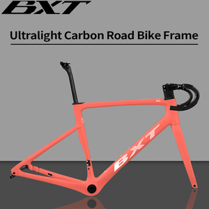 BXT Ultralight <b>Frame</b> UDH Hanger Flat-Mounted Disc Fully Hidden Handlebar T47 Fit Mechanical& Di2 - Product Image 4