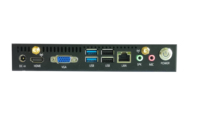 Mini PC portable Thin Client 12V, ordinateur de poche Win10 J4125 DDR4 16 Go RAM, mini PC industriel compact