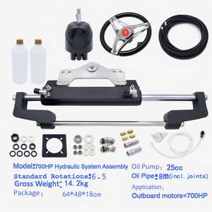 जहाजों और 1 साल की वारंटी के साथ 150hp तक जहाजों और जहाजों के लिए wininbo नई भारी शुल्क स्टेनलेस स्टील हाइड्रोलिक रूडर - Product Image 2