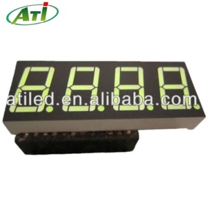 0.28 इंच 7 खंड 4 अंकों की अगुवाई वाली घड़ी डिजिटल डिस्प्ले 7 सेगमेंट एलईडी डिस्प्ले 7 सेगमेंट एलसीडी डिस्प्ले मॉड्यूल - Product Image 3