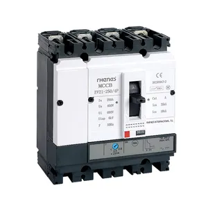 Good price electrical 3 Pole 4 pole 250 Amp MCCB Circuit Breaker