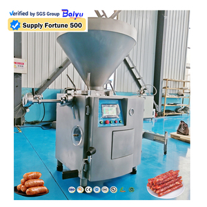 Ligne automatique industrielle <span class=keywords><strong>de</strong></span> vide <span class=keywords><strong>de</strong></span> remplisseur <span class=keywords><strong>de</strong></span> saucisse usine <span class=keywords><strong>de</strong></span> production complète pour la saucisse faisant des produits <span class=keywords><strong>de</strong></span> viande faisant des machines - Product Image 1