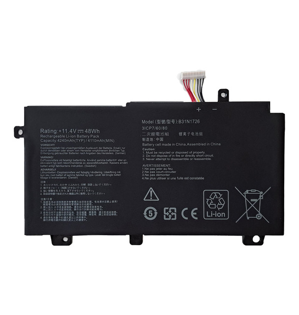 Wholesale B31N1726 Li-Ion Rechargeable Black Laptop Battery Pack for Asus FX80 FX86 TUF FX504 FX505 in Stock