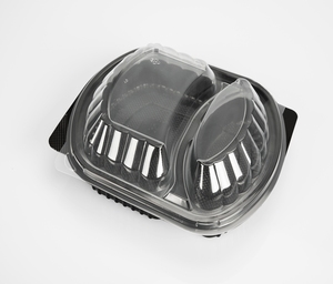 Ngân sách thân thiện với 3 ngăn Jumbo bữa ăn chuẩn bị <span class=keywords><strong>container</strong></span> cho cửa hàng takeout phân phối thực phẩm cho Sushi bánh mì làm tái chế - Product Image 1