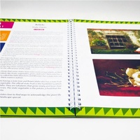 Cahier d'exercices scolaire A4 professionnel personnalisé, impression avec reliure spirale, papier offset, livre scolaire pour enfants, encre à base de soja