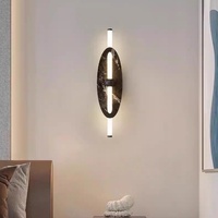 Lampe murale LED en fer de style nordique pour chambre à coucher, salon, escalier, couloir et décoration d'hôtel