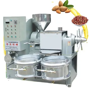 Good quality hot press of sesame sunflower 4.8T/D screw oil press machine for home use