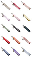 Étiquette tissée en nylon de haute qualité, boucle de suspension pour téléphone portable, porte-clés en silicone, sac, décoration personnalisée, accessoires de suspension