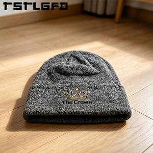 Custom Logo Knitted Tie-Dye Beanie Wholesale Bulk Ribbed Knit <b>Winter</b> Hat Heavyweight Fabric Cuffed Skull <b>Cap</b> Manufacturer - Product Image 2