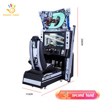 Machine de jeu de conduite de simulateur de course de jeu vidéo d'arcade d'amusement d'intérieur d'occasion