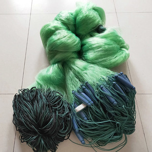 Hot Bán 100 Mét Làm Bằng Tay Multifilament Ba-Hai Hai Lớp Lưới Cá Thu Màu Xanh Lá Cây Cá Thu Câu Cá <span class=keywords><strong>Net</strong></span> Với Đôi Knot Làm Bằng Nylon Bền - Product Image 6