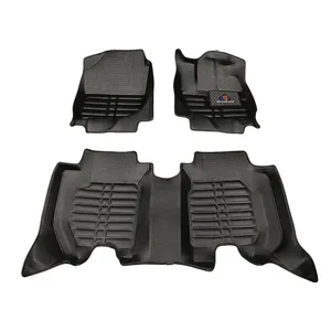 Alfombrilla para pies de coche, alfombrillas para coche, invierno de alta calidad para Tesla Model 3 5 D, alfombrilla para coche de Pvc/plástico, superficie de PVC y EVA/XPE y tela antideslizante