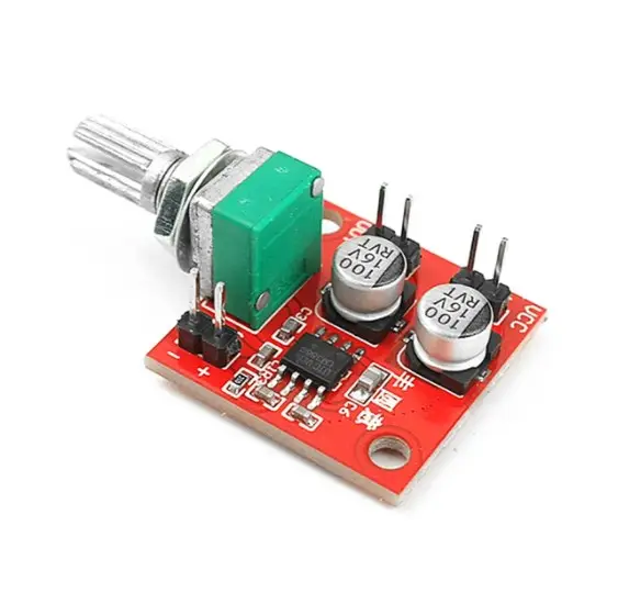 DC4-12V LM386 il modulo di prelievo del microfono dell'amplificatore del microfono Electret può guidare auricolari e altoparlanti di piccola potenza