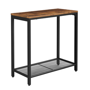 Quảng Trường Hiện Đại Đơn Giản Trọng Lượng Nhẹ Cao Bằng Gỗ Tổ Kim Loại Bên Bảng, Văn Phòng Giá Rẻ Bằng Gỗ Kim Loại End Bảng - Product Image 3