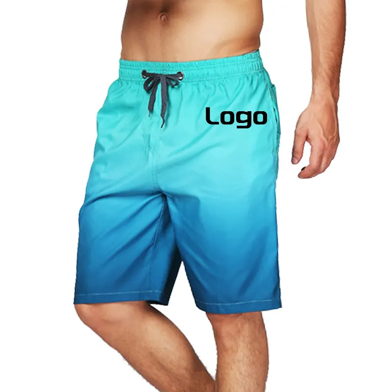 Wholesale Men's Summer Fitness Boardshorts Custom Beach Swim Trunks for Adults OEM Service for Decoration