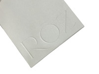 Sacs cadeaux en carton kraft personnalisés avec logo de marque en relief, impression offset et poignée en ruban pour l'emballage de chaussures et de vêtements