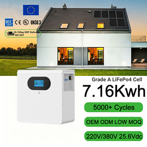 Système de stockage d'énergie domestique résidentiel avec télécommande, 7,16 kWh, 57 V, étanche IP65, alimentation de secours sur réseau - Product Image 2