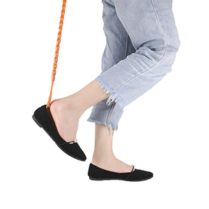 Idosos usam 46cm longo plástico calçadeira volta Scratcher luz marrom - Product Image 3