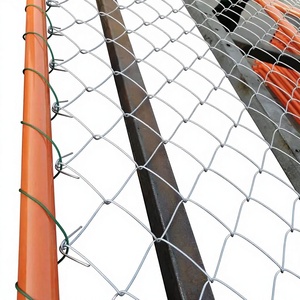 Protection routière anti-chute d'objets : Barrière de sécurité électrique en treillis métallique à mailles losangées pour entrée de tunnel, ranch et pont - Product Image 1