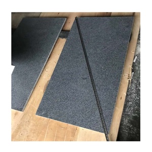 Tối màu Xám Granite ngoài trời cầu thang đá bước với đầy đủ bullnose cạnh - Product Image 6