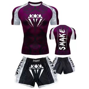 Uniforme de Boxeo para Lucha y Artes Marciales para Hombre Traje Profesional para Competición de Boxeo y Lucha Amateur - Product Image 4