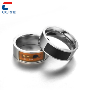 Diamante de moda tamaño personalizado para hombres/mujeres impermeable tecnología usable anillo inteligente Nfc - Product Image 2