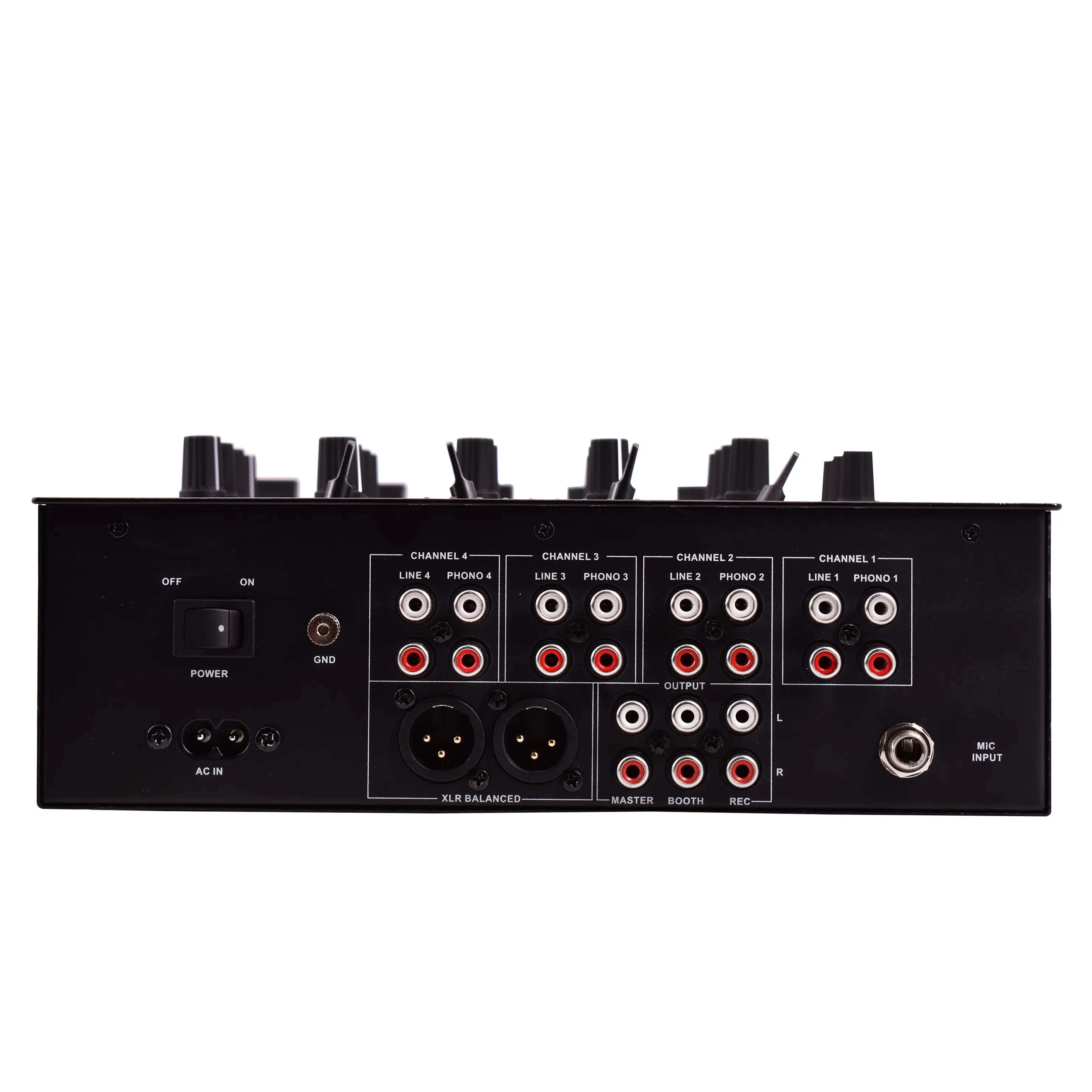 Sound Equipment/Amplifiers/Speaker Controller Music Console Mikser Dj Audio 4 Channel Virtual Dj Mixer Audio Mixer Dj