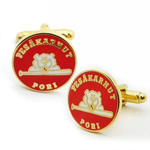 カフスボタンメーカー卸売空白真鍮カスタマイズスーツシャツカフスボタンカスタムロゴ - Product Image 5