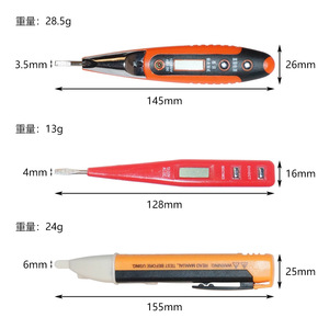 Multifunctional Digital Display Non-Contact <b>Screwdriver</b> Voltage Tester Measures Temperature DC AC <b>Power</b> Supply DC Current - Product Image 4