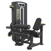 Machine de musculation personnalisée à double fonction pour extension et flexion des jambes, à charge par poulies, pour club de fitness