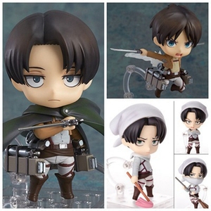HY2 vente en gros figurines d'anime Levi Ackerman 390 417 <span class=keywords><strong>Eren</strong></span> Jaeger 375 figurine d'action Ver.PVC mignon jouets modèle enfants poupée Brinquedos - Product Image 5