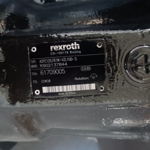 A2FE125/61W-VZL100 R902137844 มอเตอร์ไฮดรอลิกสำหรับอุปกรณ์เครื่องจักรวิศวกรรม - Product Image 3