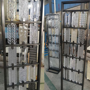 อิฐแก้วแขวนขนาด 225x100x12 มม. ลายเส้นหยักตกแต่ง คริสตัล แก้วหลอมร้อน สำหรับผนังกั้น - Product Image 6