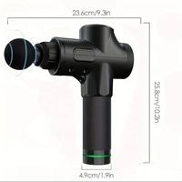 Usine personnalisée Portable Gym voyage Mini portable silencieux électrique sans fil fille tissu profond Muscle Fasical pistolet de Massage