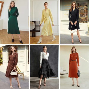 Vestidos de Verano para Mujer Directo de Fábrica, Mezcla de Poliéster/Algodón, Colores Variados, Stock Disponible, Gran Cantidad 2026 - Product Image 5