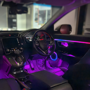 Para Honda CRV Actualización de Iluminación Interior Automotriz con Luz Ambiental Luminosa y Luces Atmosféricas LED de Sinfonía Multicolor - Product Image 4