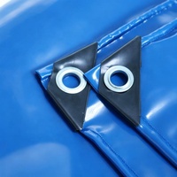 Bâche en PVC haute résistance enduite, imperméable et résistante aux déchirures, en tissu vinyle pour toit de tente extérieure, couverture industrielle, logo personnalisé