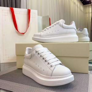 Chaussures décontractées polyvalentes pour hommes, à prix réduit, en gros, couleurs mélangées, respirantes, avec semelle intermédiaire épaisse en cuir véritable, pour la marche - Product Image 2