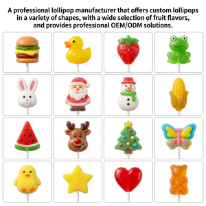 Fabricante de Dulces al por Mayor, Dulces de Malvavisco con Forma de Dibujos Animados Navideños, 1000 kg MOQ, Halal, BRC, Diseño Personalizado Hecho a Mano - Product Image 2
