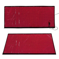 Maßgefertigte 660nm 850nm Therapiematte Rotlichttherapie Yogamatte 180*80cm Rotlicht-LED Infrarot-Therapiematte