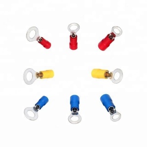 Connecteurs à sertir en laiton plaqué cuivre pour câbles de batterie, type SC16-8, 16mm², trou 8mm, en cuivre - Product Image 1